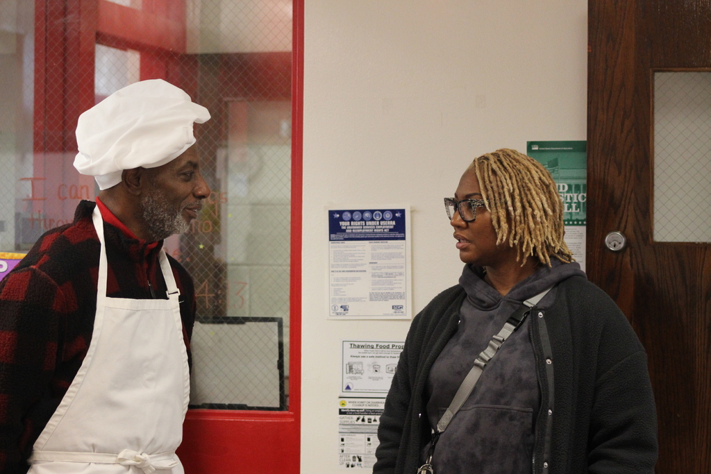 Today, students and staff at George Moses Horton Middle School got a special surprise, Superintendent Dr. Anthony Jackson stopped by to serve the Holiday Feast Day lunch!  With a smile (and a serving spoon), Dr. Jackson jumped right in to help celebrate the season of gratitude with our school community. Moments like these remind us that leadership is about showing up, especially when there's turkey and joy to share. 💙  #OneChatham #Elevate Chatham