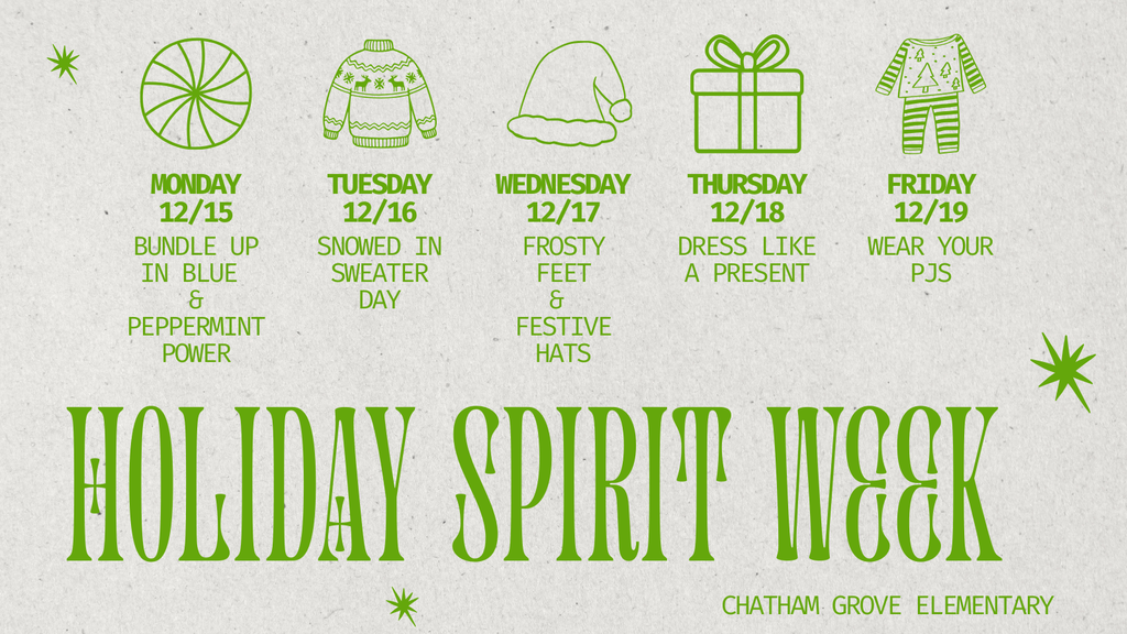 Holiday Spirit Week