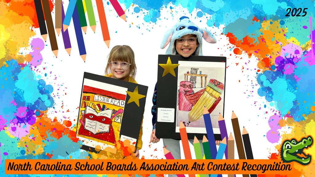 North Carolina School Boards Association Art Contest Recognition