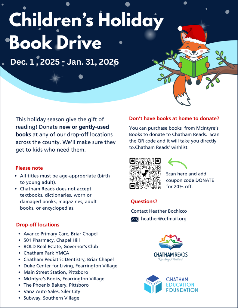 CEF Book Drive