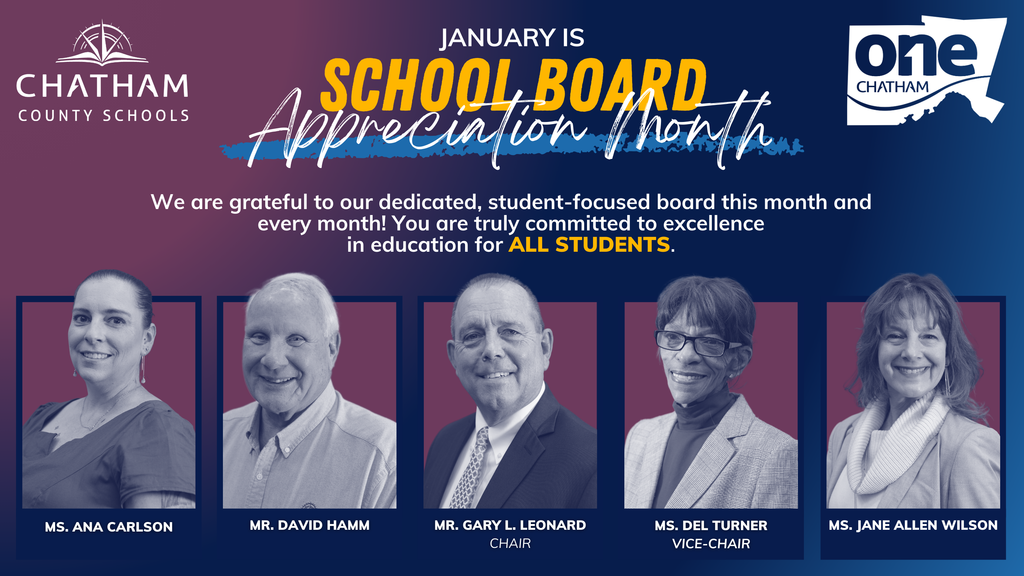 January is School Board Appreciation Month