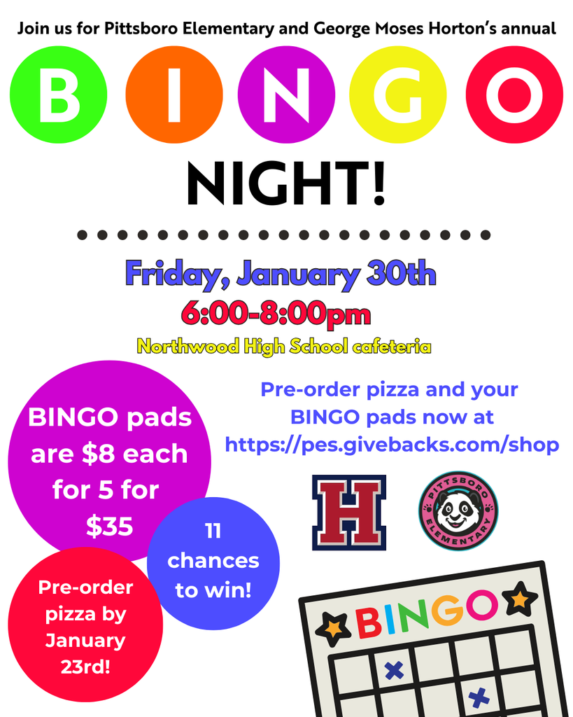 Bingo Night: Jan 30th