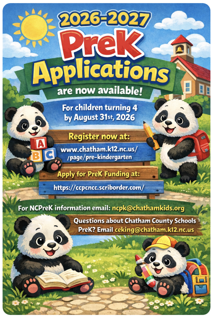 Pre-K Applications are now open: English