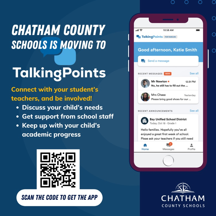 Talking Points flyer