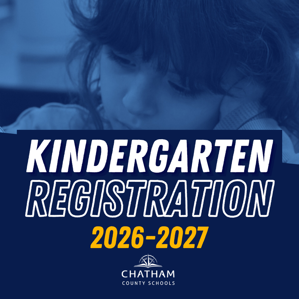 CCS is excited to welcome our newest learners! Kindergarten registration is now open for the upcoming school year.  We look forward to partnering with your family as your child begins their school journey in a safe, supportive, and engaging environment.  📌 Learn more and register today: https://www.chatham.k12.nc.us/o/ccs/page/student-enrollment