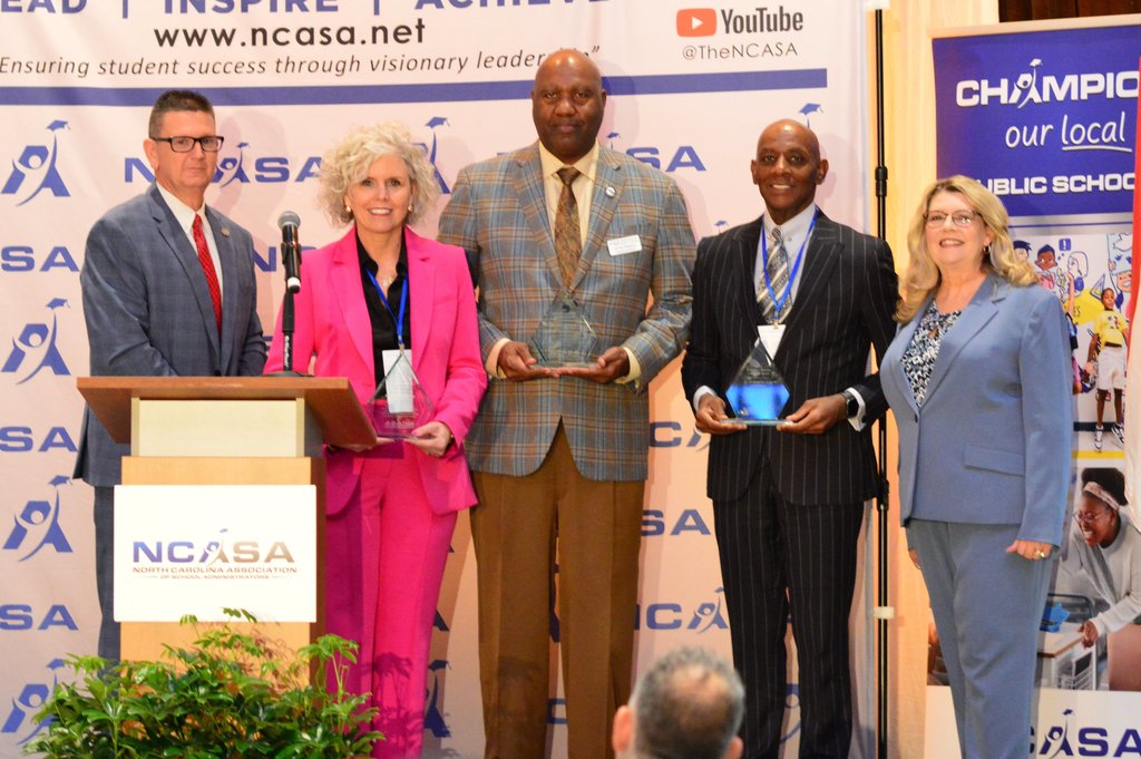 🎉 Celebrating Outstanding Leadership in Public Education 🎉  Congratulations to Dr. Tony Jackson on receiving the NCASA 2026 Raymond Sarbaugh Leadership Award! We also celebrate fellow honorees Dr. Rhonda Schuhler and Dr. Ron Hargrave.  Your leadership, dedication, and lasting impact on public education are truly worth celebrating. Thank you for making a difference for students, schools, and communities across North Carolina!