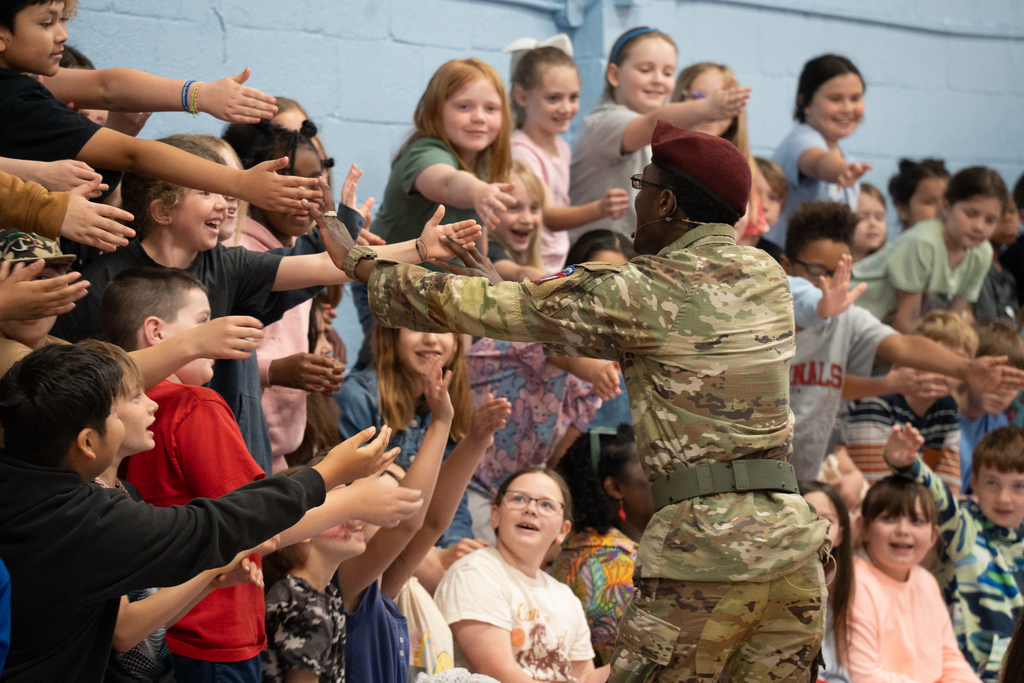 This week, Silk Hope School students, staff, and community members were treated to an incredible performance by the 82nd Airborne Division Choir, filling the school with powerful vocals and energy. It was a unique opportunity for our students to experience live music in such a meaningful and memorable way. We are so grateful to the 82nd Airborne Choir for sharing their time and talent with our school community. Your performance truly made an impact!  A special thank you to Ms. Wendy Pillars for helping make this experience possible for our students! #OneChatham