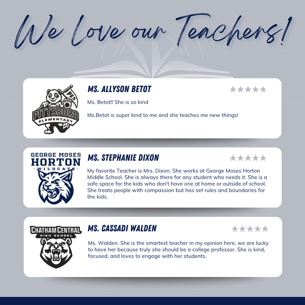 Teacher Appreciation