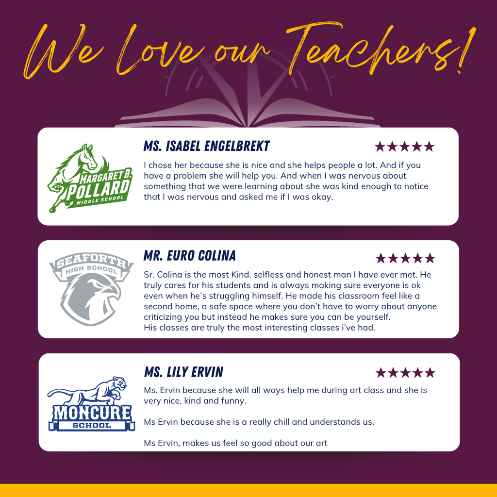 Teacher Appreciation