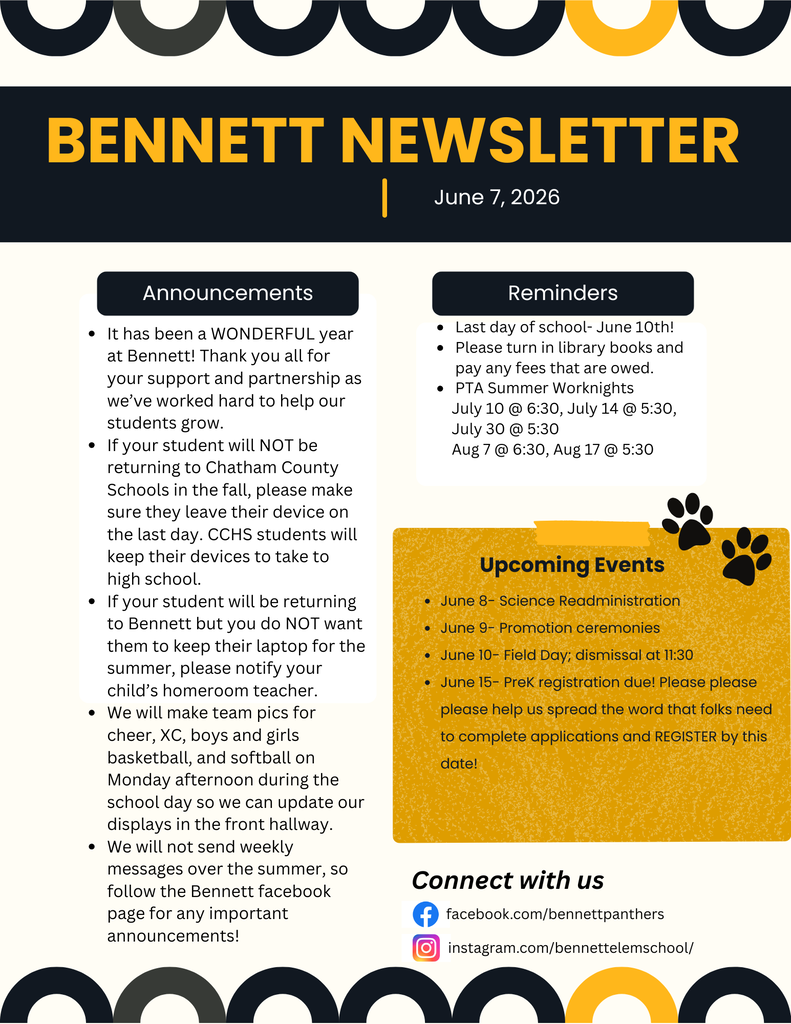 Last weekly newsletter of the year! 🐾