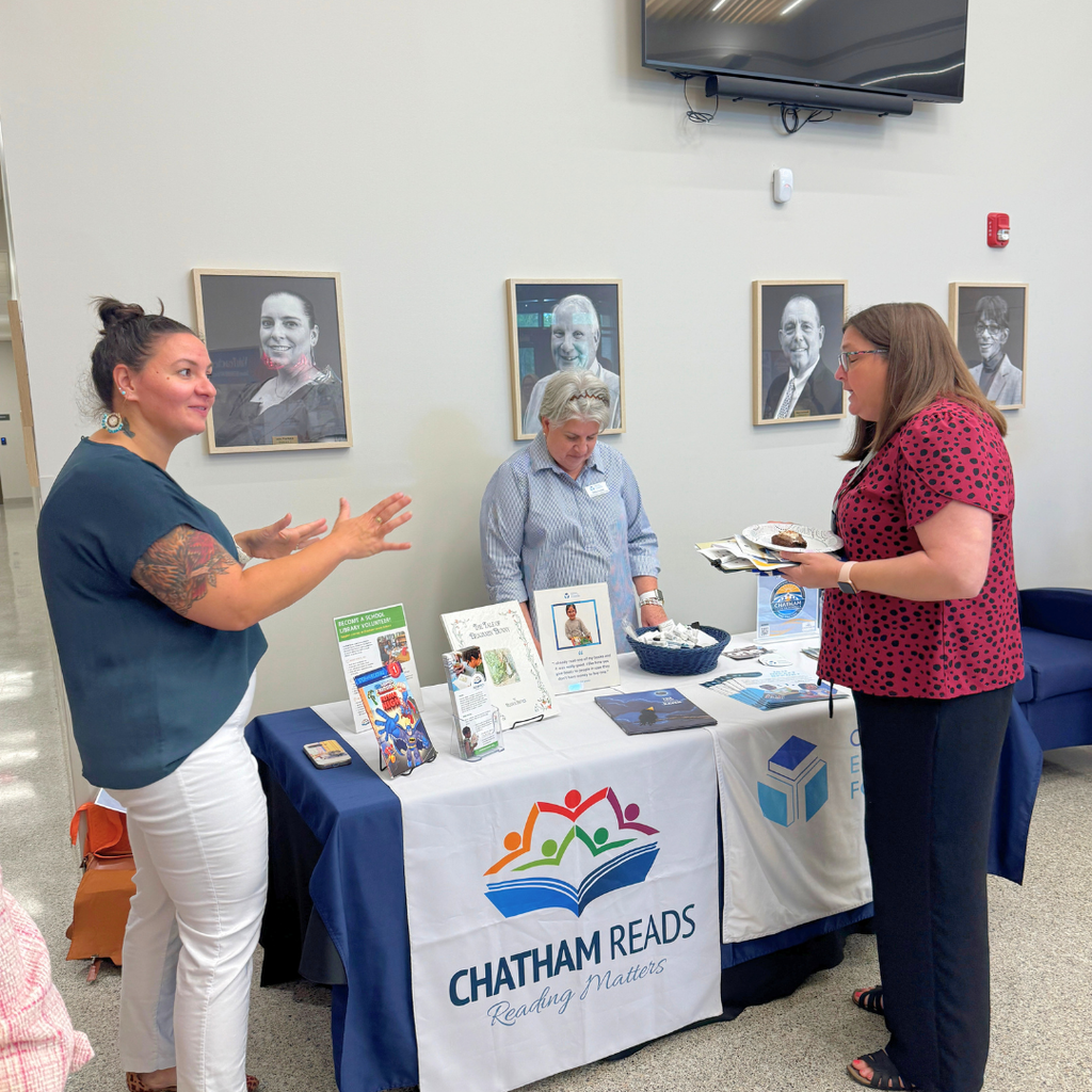 We’ve officially welcomed the newest members of the CCS family! 🎉  On Wednesday, nearly 100 new educators participated in our day-long New Employee Orientation at Central Services. Armed with their laptops, new district credentials, plenty of information (and a lot of excitement), this year’s cohort is gearing up to meet their students in less than TWO weeks!  During the afternoon, our newest employees also had the opportunity to connect with community partners and organizations during a vendor fair. We are grateful to the following partners for joining us and helping our new employees learn more about the resources, services, and support available to them:  • Equitable Advisors • Chatham County Association of Educators • Empower • Chatham Education Foundation • Horace Mann • Professional Educators of NC • United Way • Central Electric Membership Corporation • Value Teachers • Pierce Group  Our Beginning Teachers (BTs) returned for Day 2, where they received a special message from members of the Chatham County Retired Educators Association. These veteran educators shared words of wisdom, encouragement, and lessons learned from years in the classroom with our newest teachers as they prepare to begin their careers in education.  We are so grateful to our community partners and retired educators for helping us welcome and support the newest members of our team, and we couldn’t be more excited to see what our newest CCS educators will accomplish this year.  Welcome to Chatham County Schools! 💙 Here’s to a great start to the school year! #ONEChatham #ForwardTogether