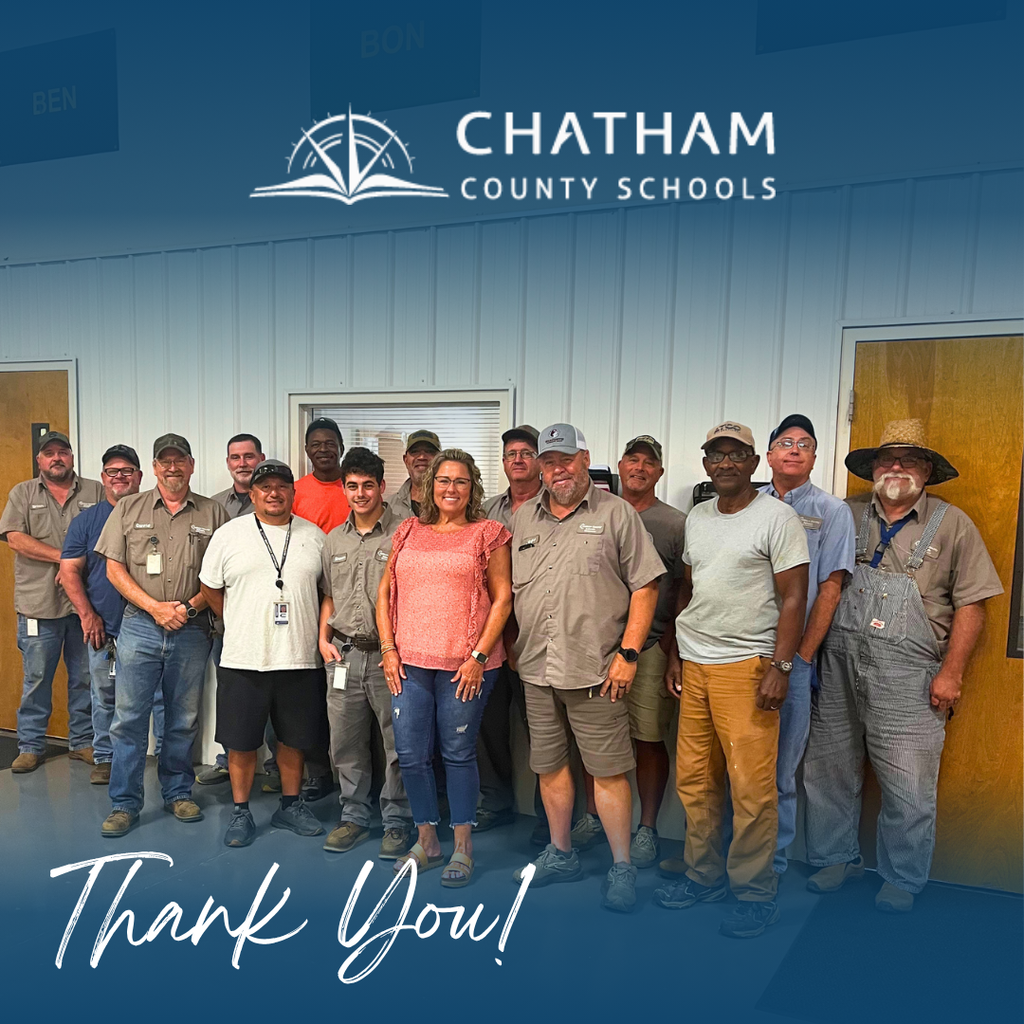 THANK YOU to our incredible Maintenance and Transportation teams.