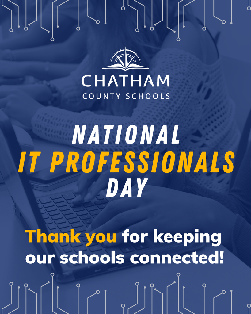 IT Professionals Day. Thank you for keeping our school connected!