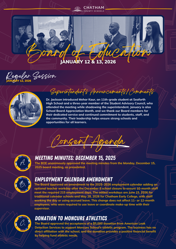 Jan 2026 Board Notes