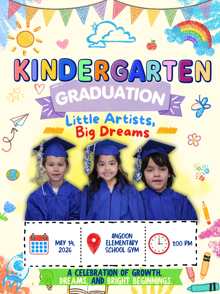 Kindergarten Graduation Flyer