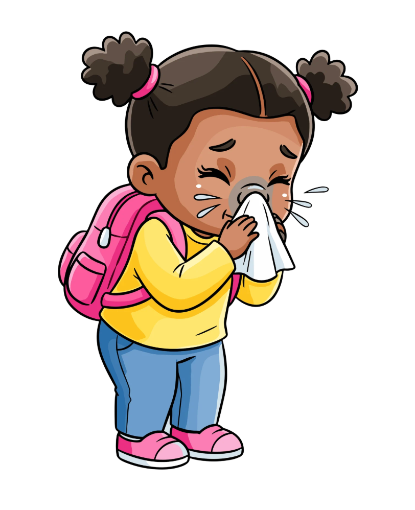 girl sick