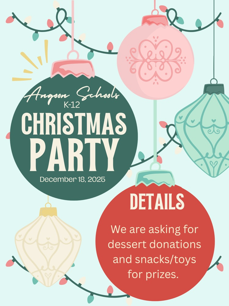 Poster for Christmas Party