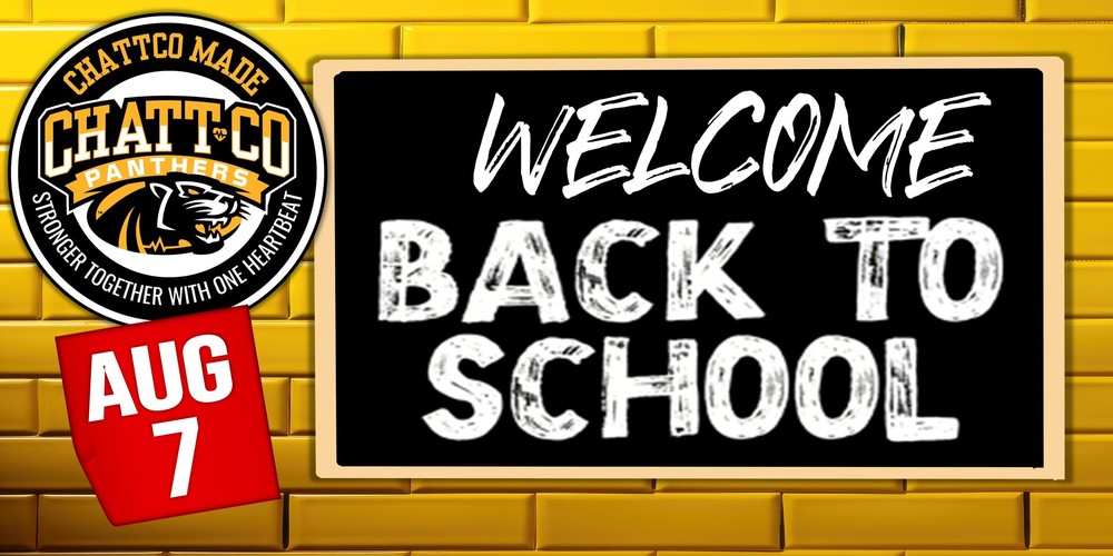 Welcome back to school Aug 7