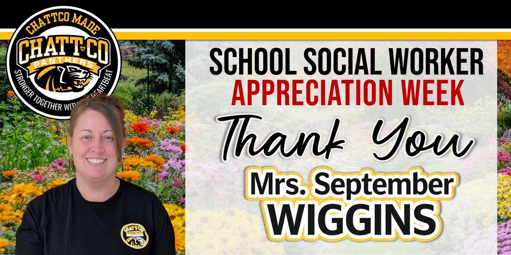School Social Worker Appreciation Week Thank You MRs September Wiggins
