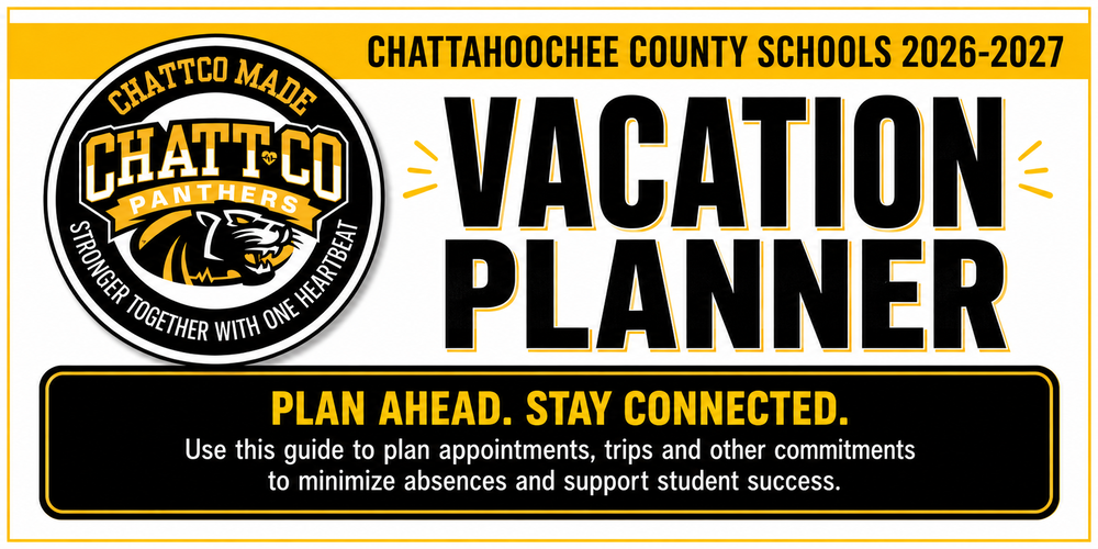 CCSD 26-27  Vacation Planner. Plan Ahead, Stay Connected. Use this guide to plan appointments, trips and other commitments to minimize absences and support student success!