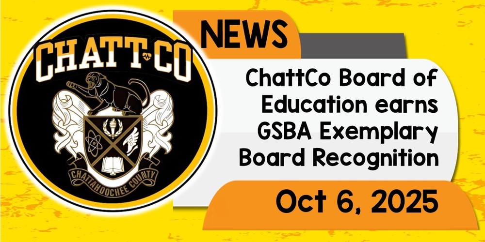 ChattCo BOE Earns GSBA Exemplary Board Recognition Oct 6, 2025