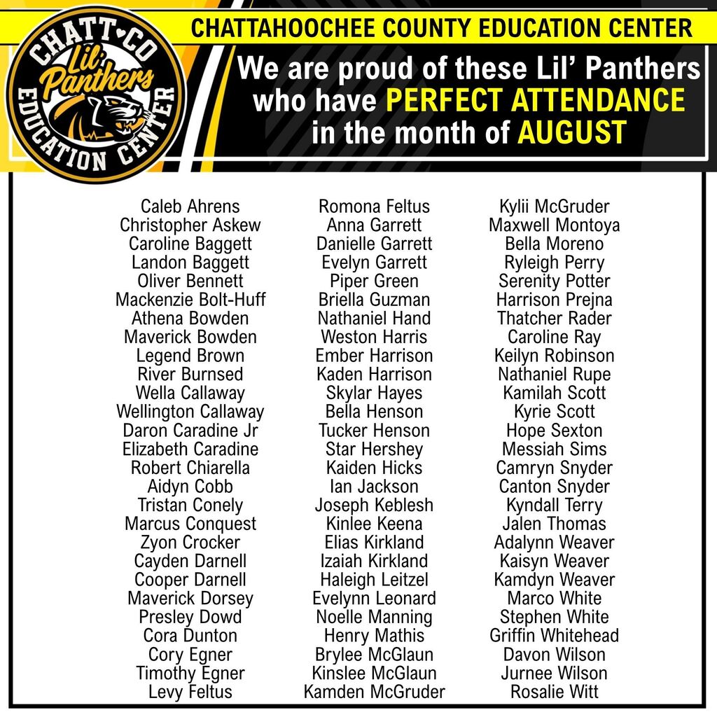 Perfect Attendance