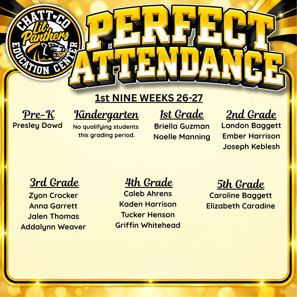 perfect attendance