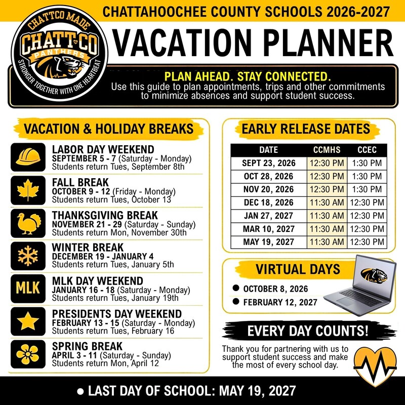 CONTACT your school for a copy of the 26-27 school calendar.