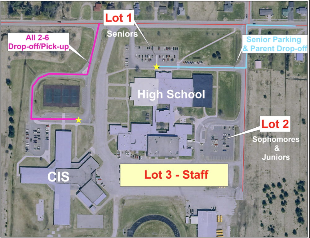 New Parking Locations