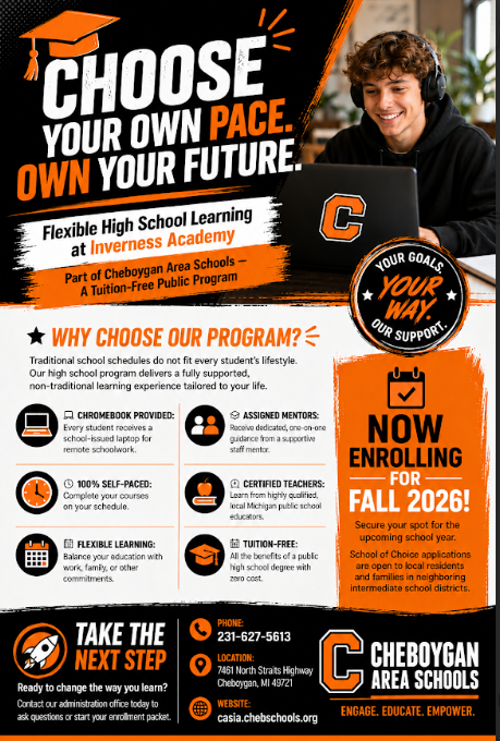 100% Online Schooling at Inverness!