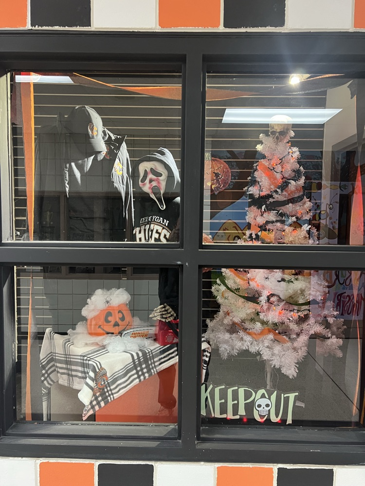The school store is open! Do not be scared!