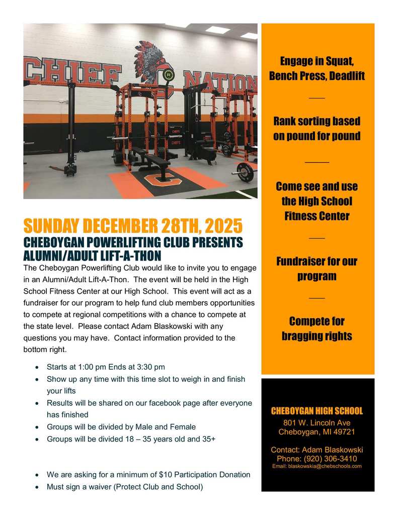 Powerlift  Fundraiser