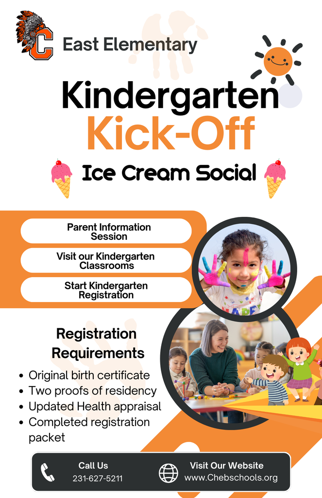 Join us this Thursday at 5:30pm for our Kindergarten Kick-Off & Ice Cream Social!
