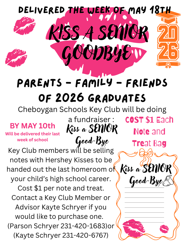 kiss a senior goodbye