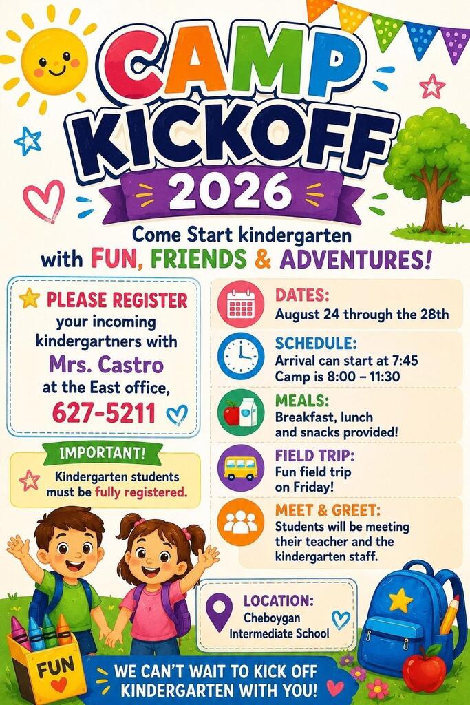 Kinder Camp 2026