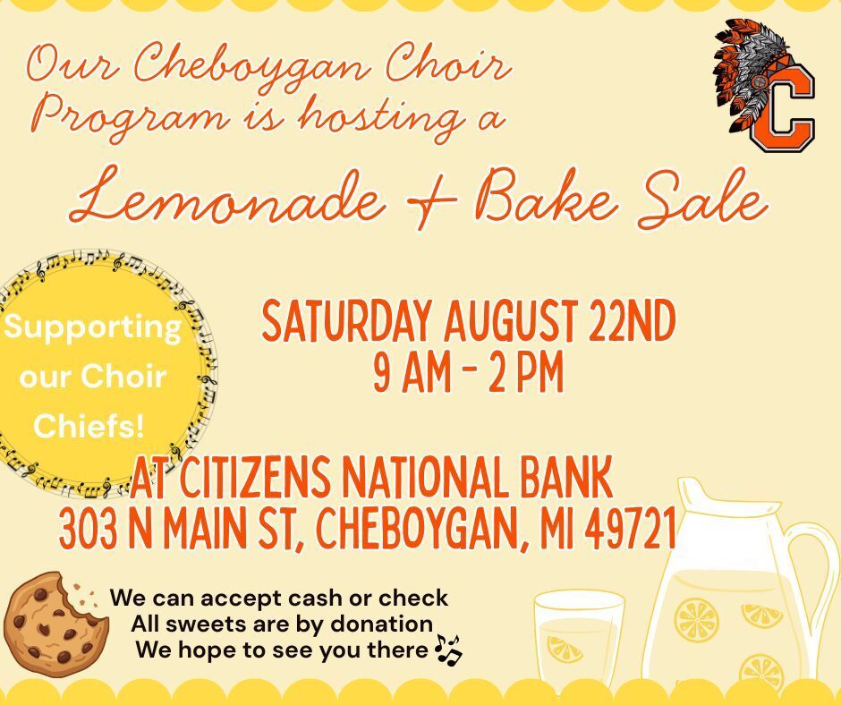 Lemonade & Bake Sale Fundraiser for Choir 
