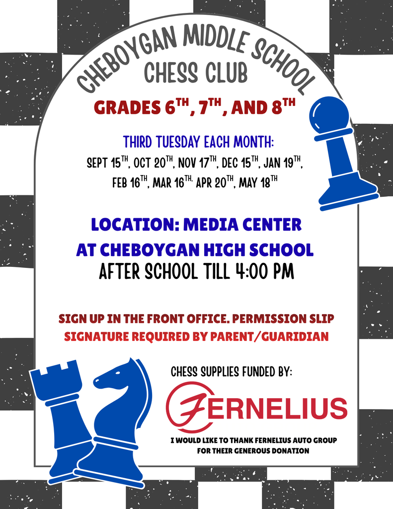 Chess Club Flyer