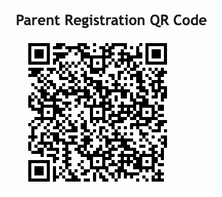 Parent Fundraiser Registration QR Code