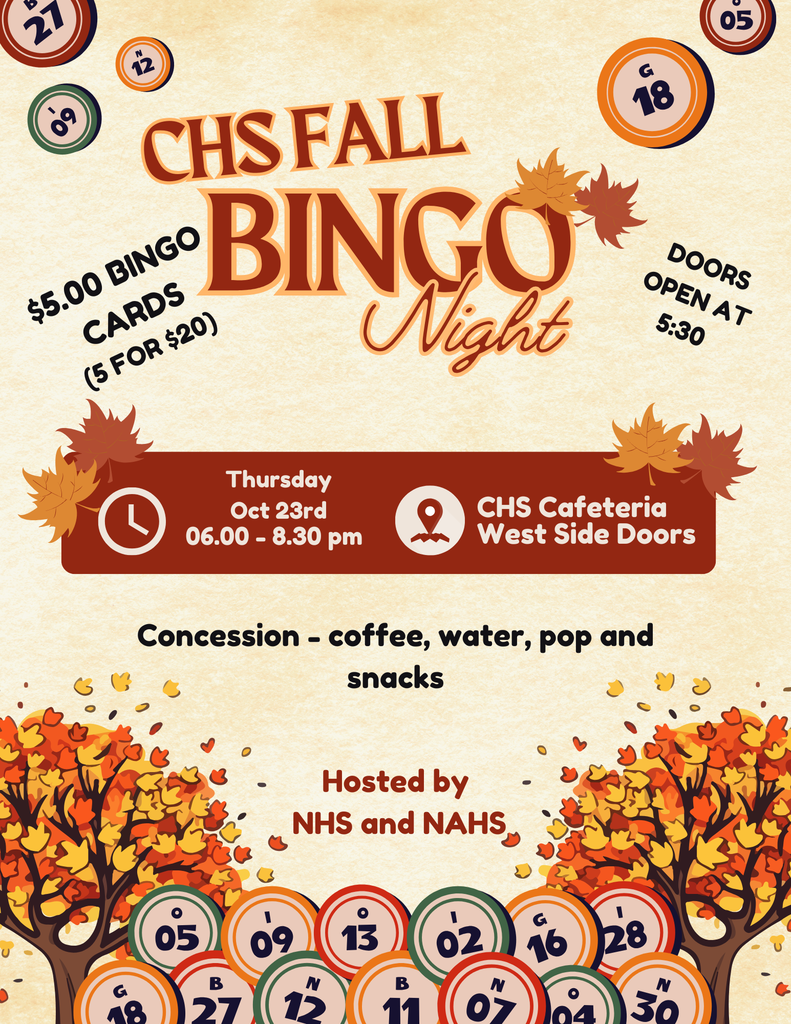 CHS Fall Bingo (2)