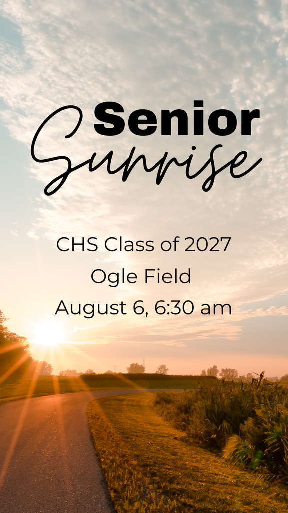 Senior Sunrise!
