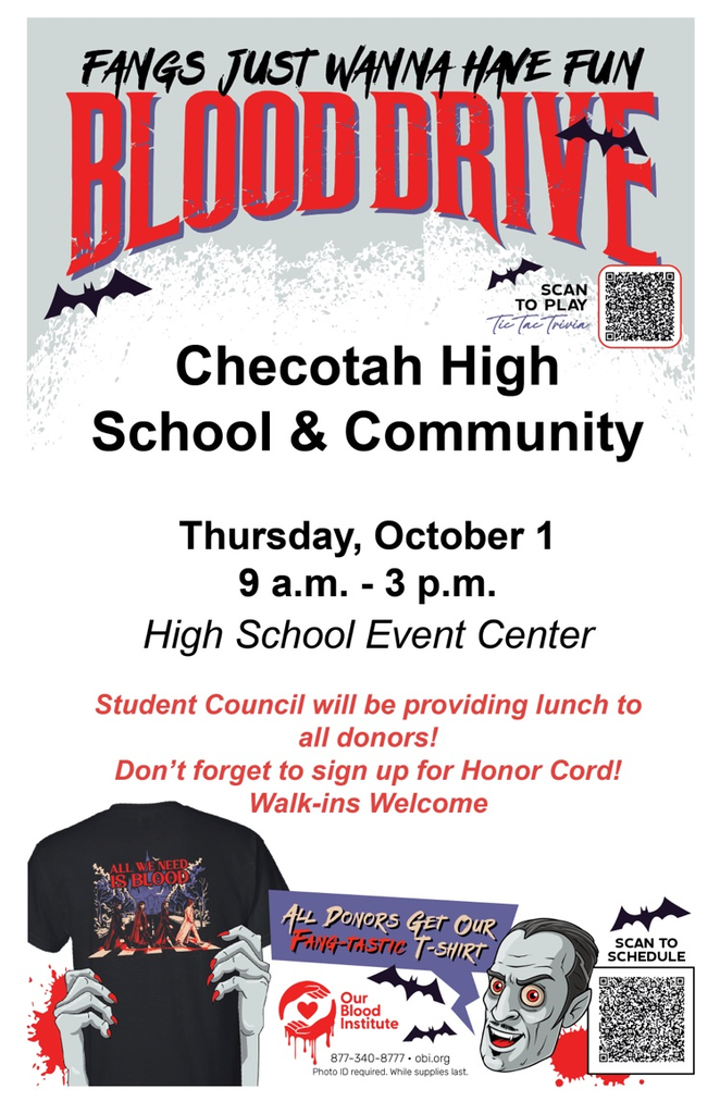 CHS Blood drive