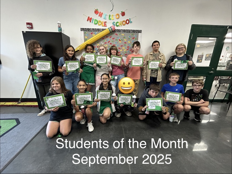 Students of the Month 
