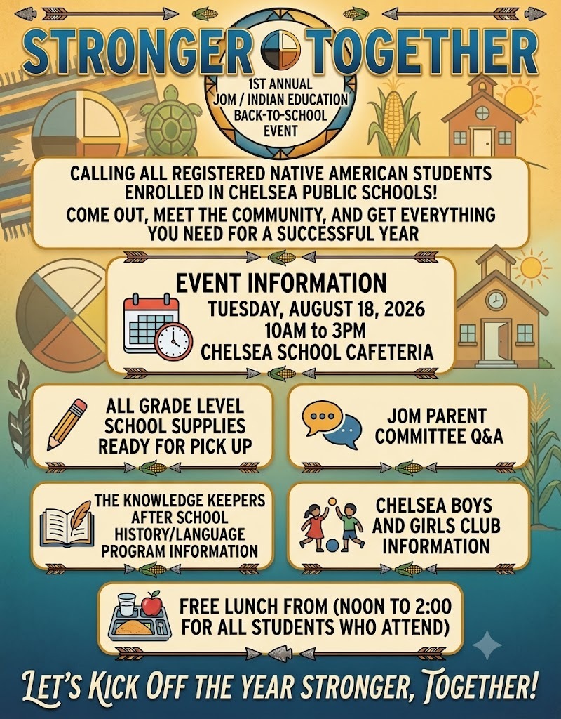JOM Back to School flyer