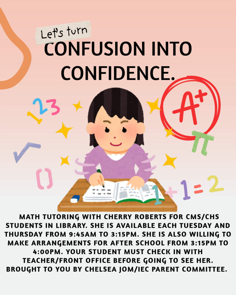 Math Tutoring flyer