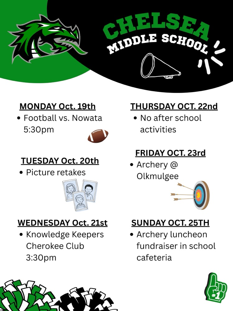 CMS weekly activities 10-19-26