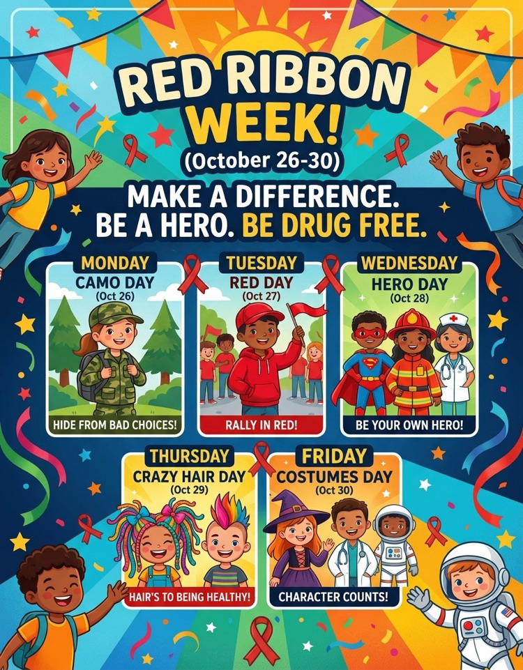 Red Ribbon Week dress up days