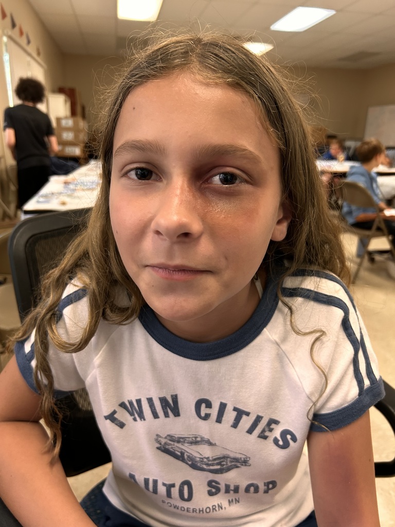 student with special effect makeup