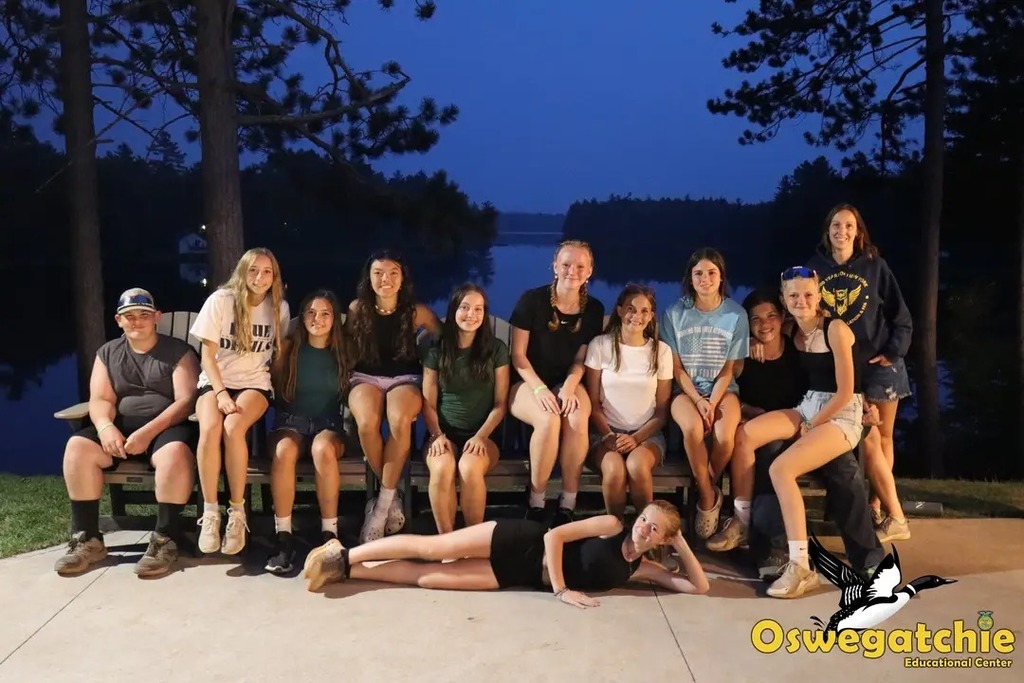 FFA members at camp