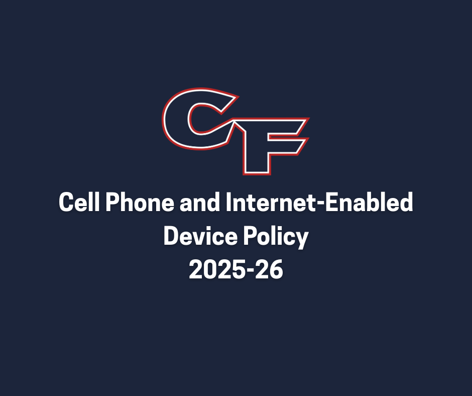 cell phone and internet enabled device policy