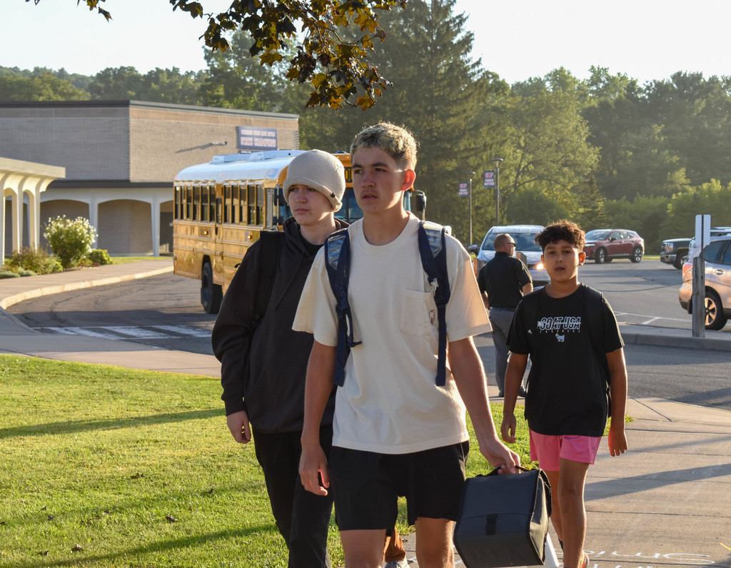 students entering school
